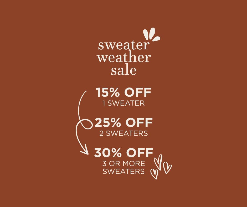 Sweater Weather Sale